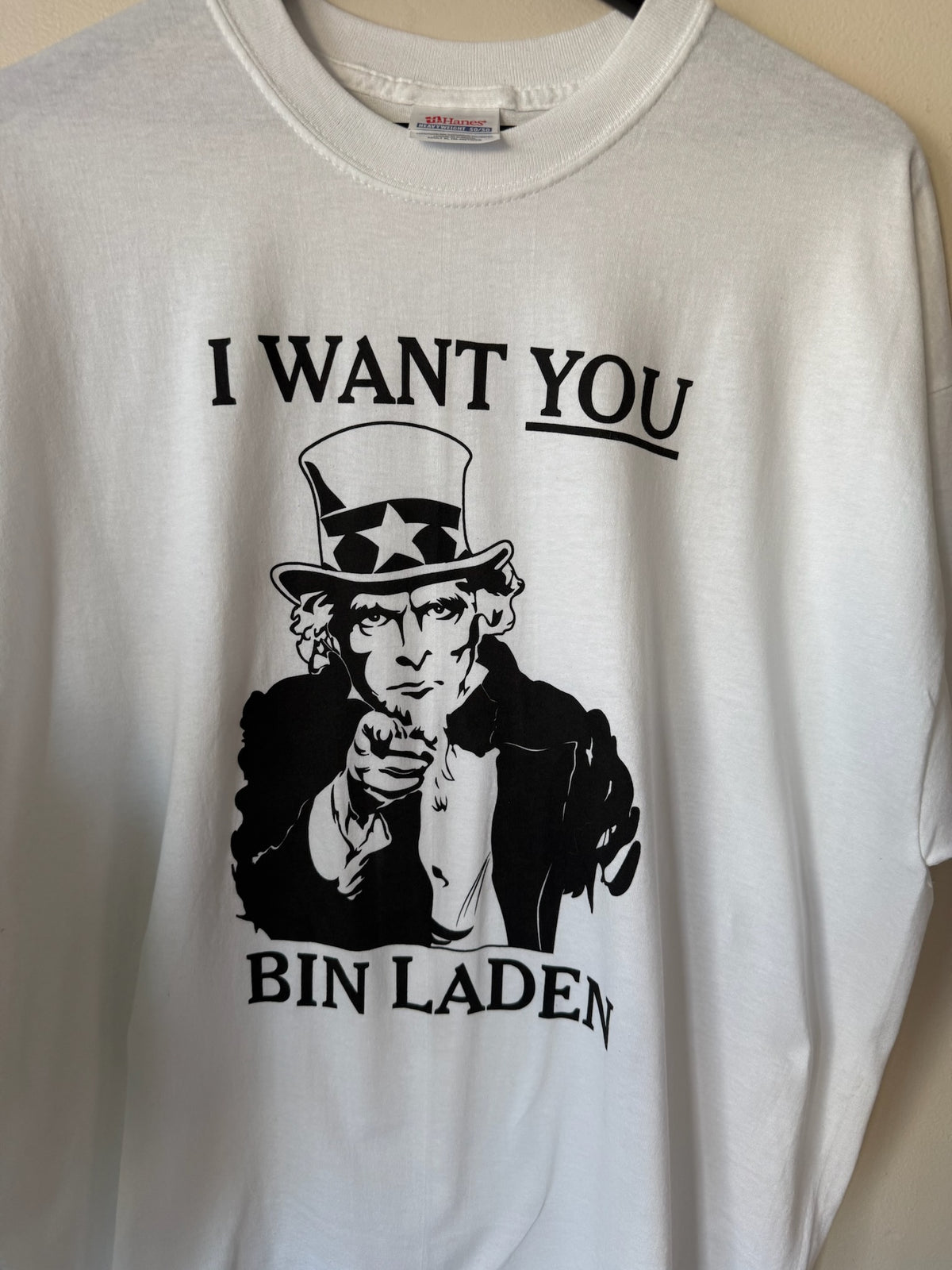 2000s "I Want You Bin Laden" Shirt
