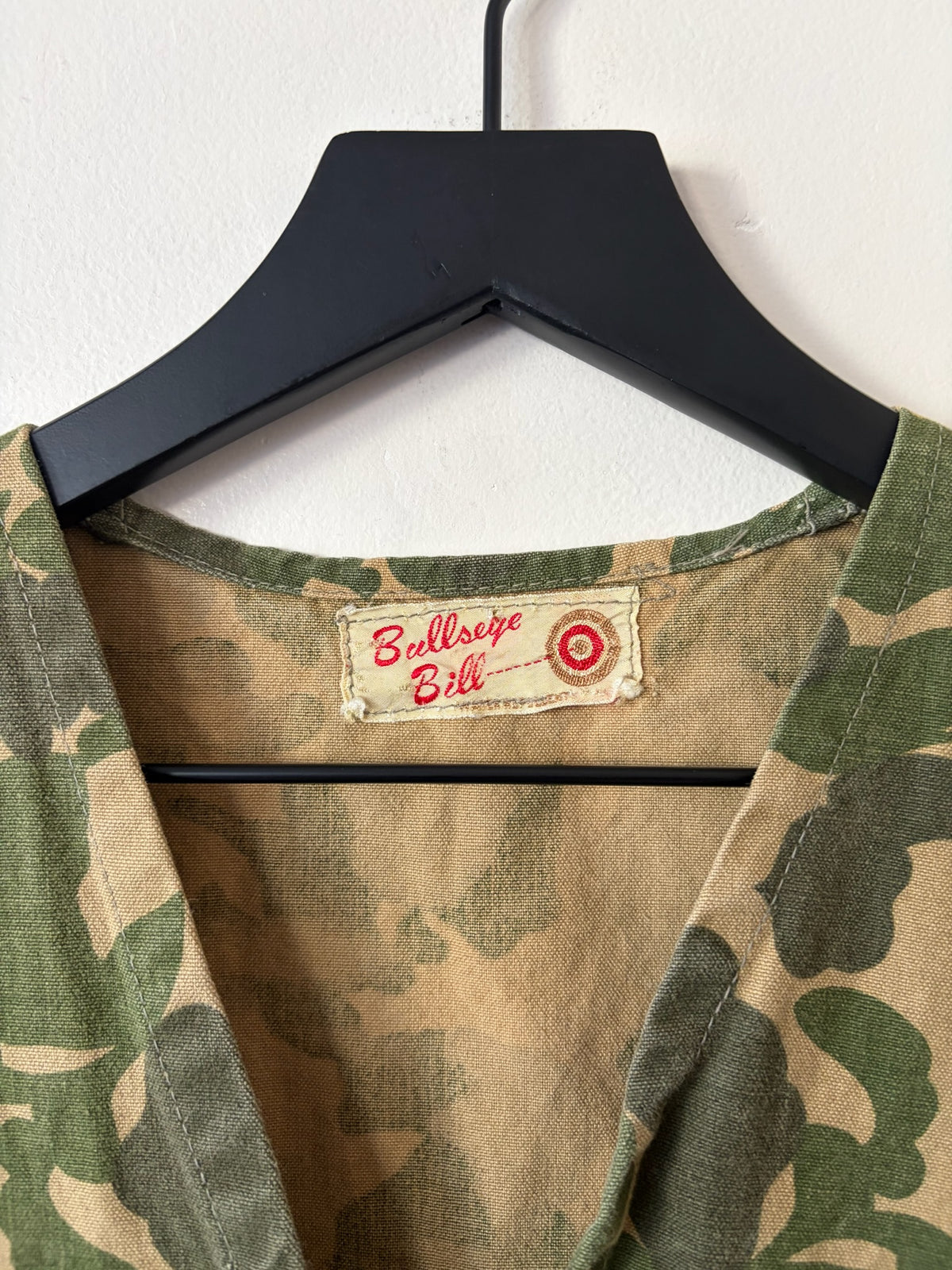 60s Bullseye Bill Duck Camo Vest