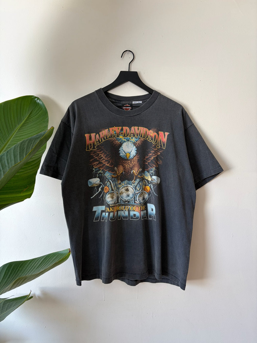 90s Faded Harley Davidson Eagle Shirt