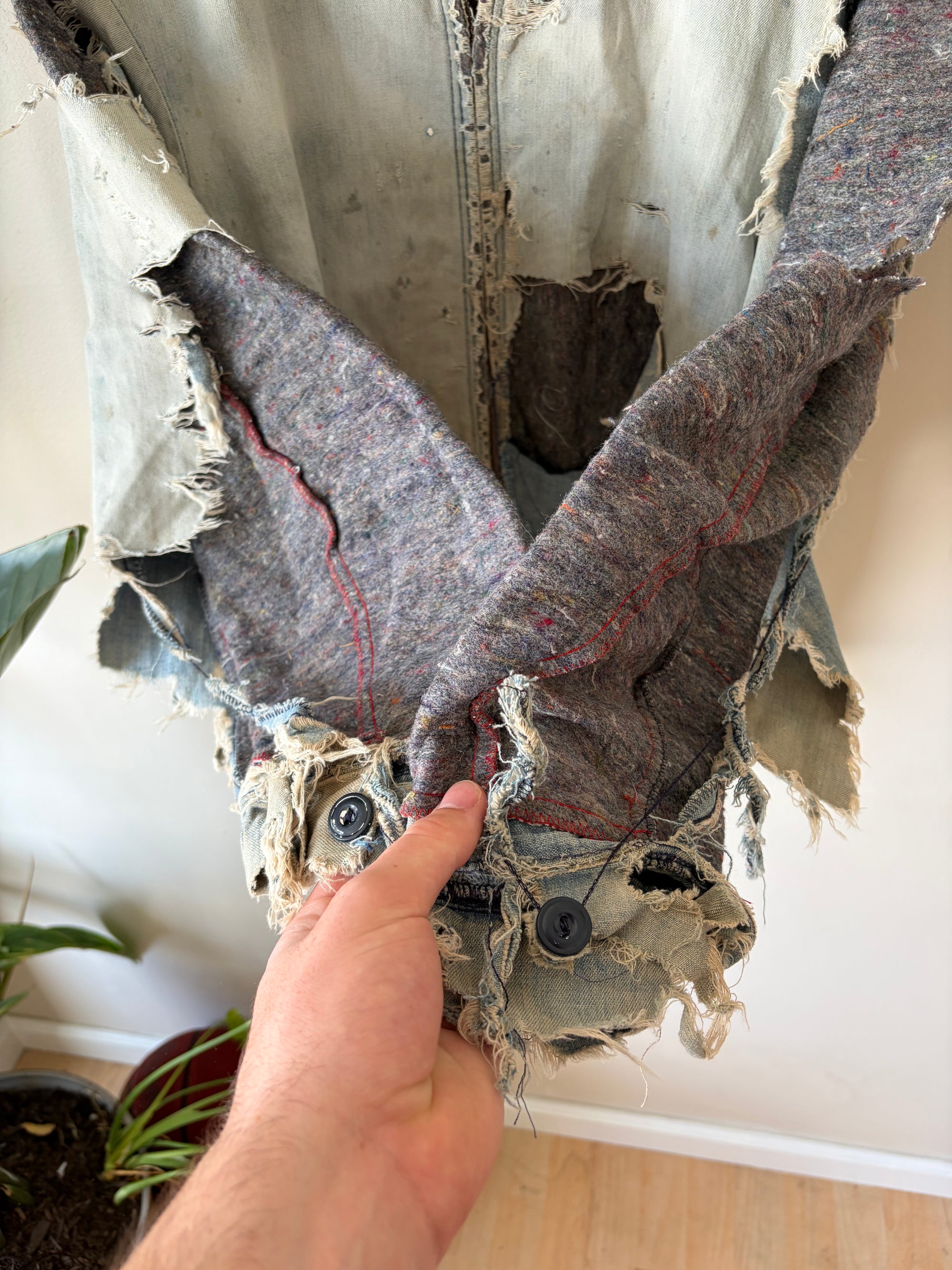 50s Thrashed Denim Detroit Jacket