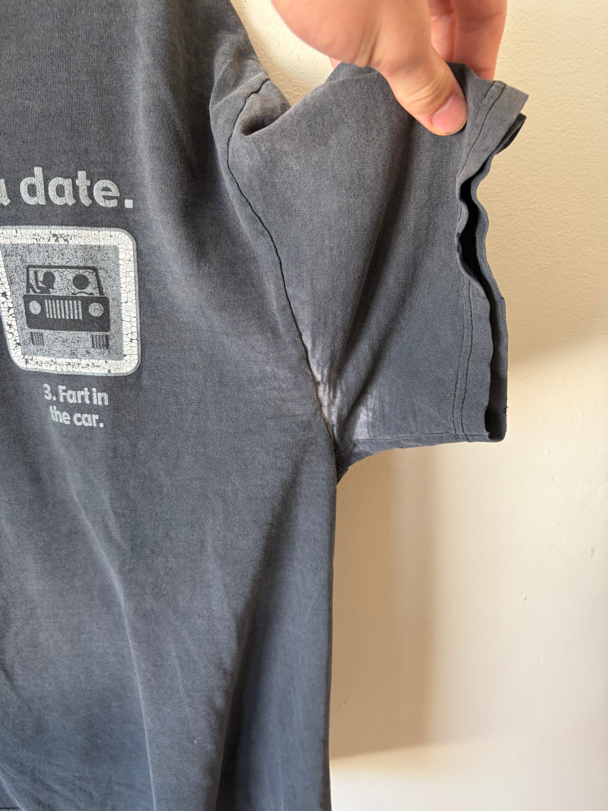 90s faded things not to do on a date shirt