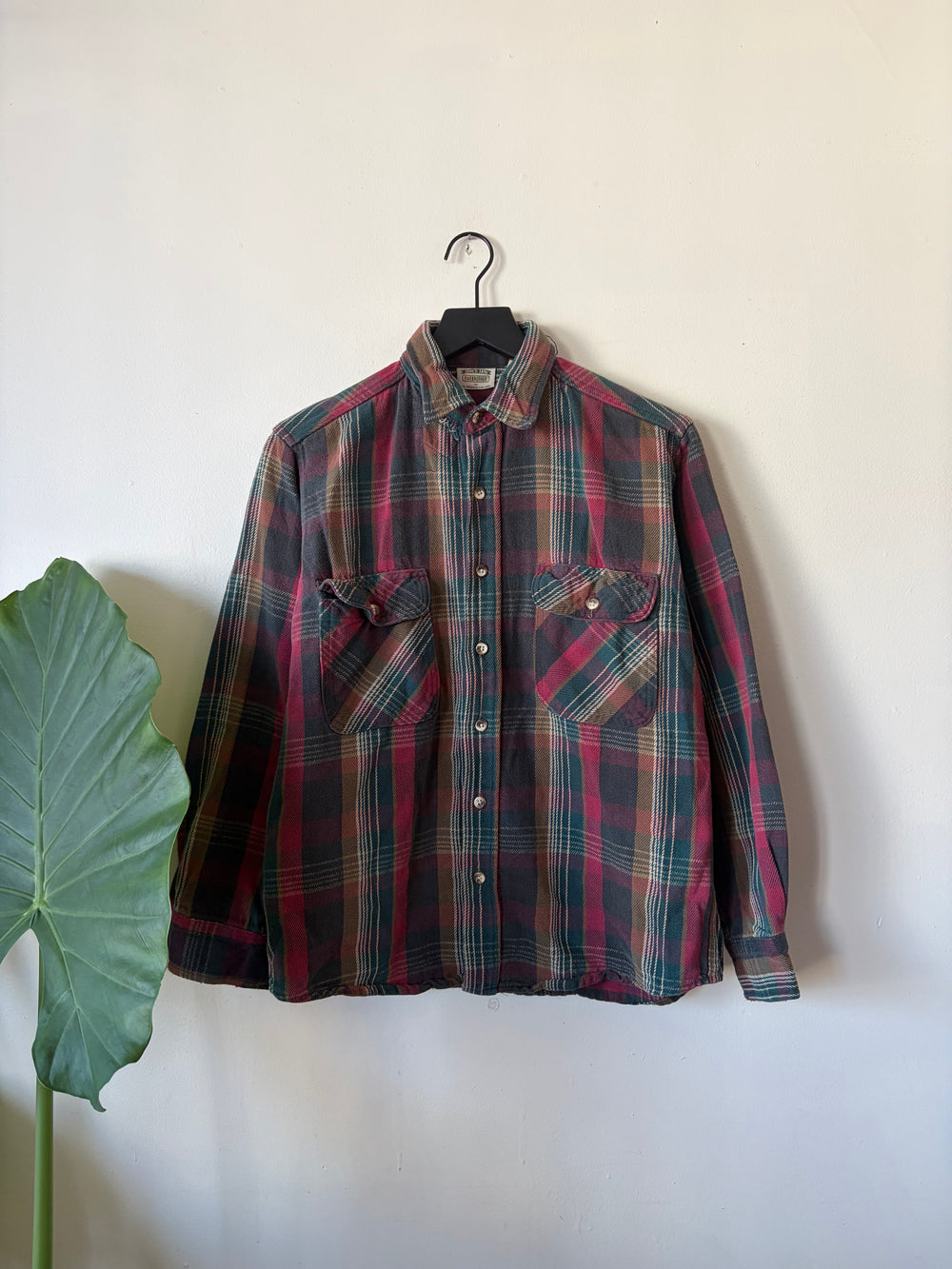 80s Five Brother Thrashed Cotton Flannel