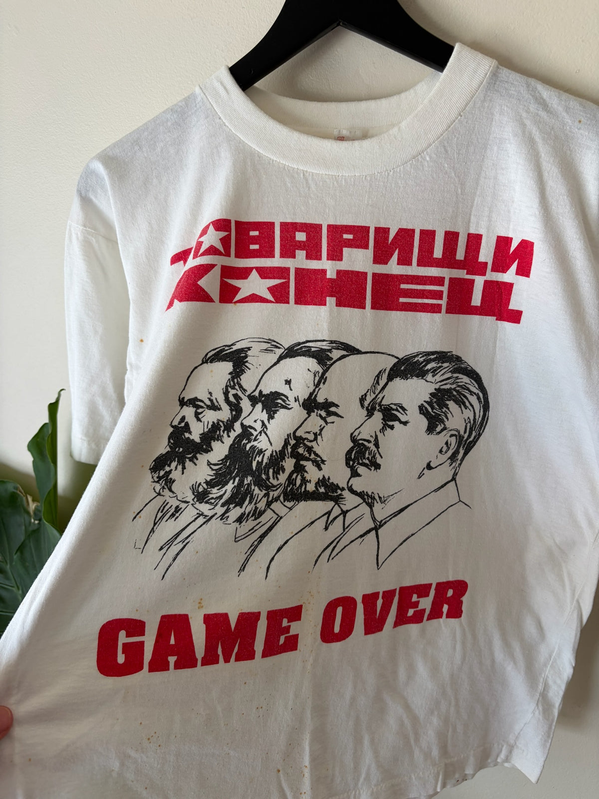 1980s Game Over Communism Shirt