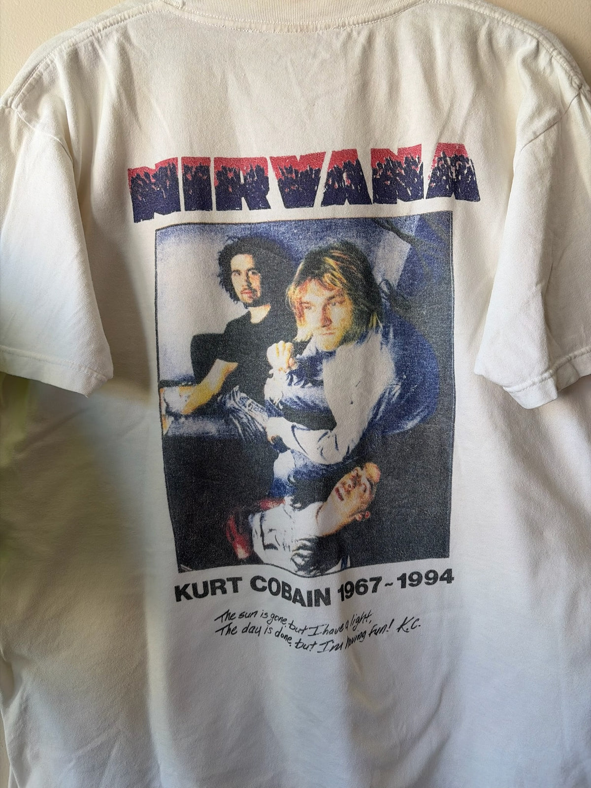 90s Kurt Cobain Memorial Nirvana Shirt