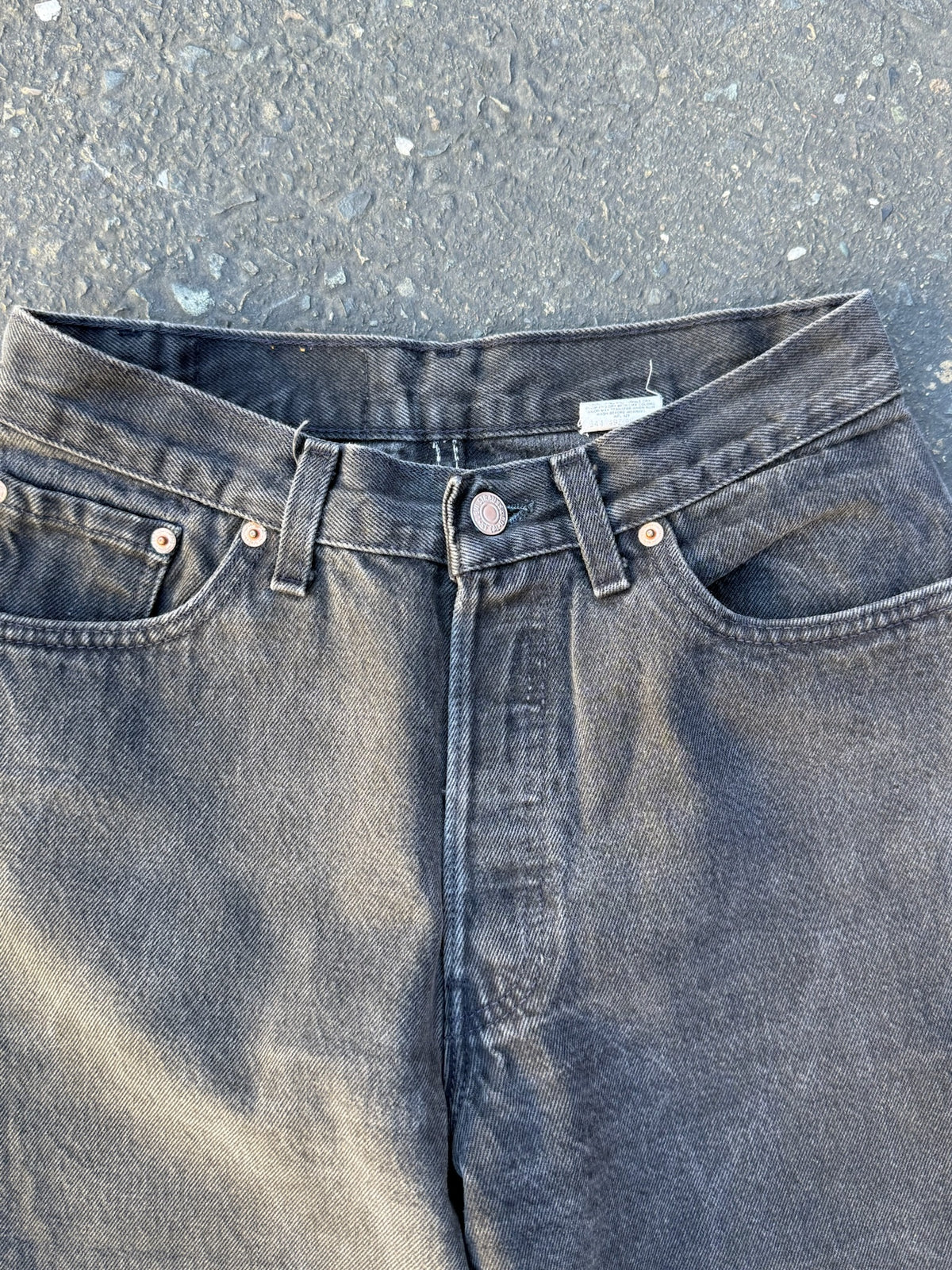 90s Made In USA Black Levi's 501