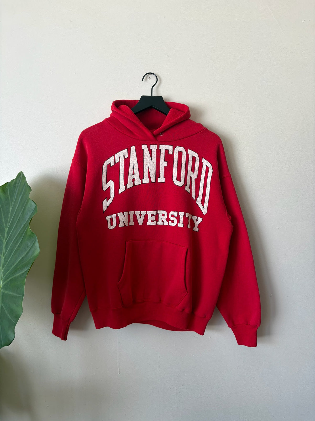 90s Faded Red Stanford Hoodie