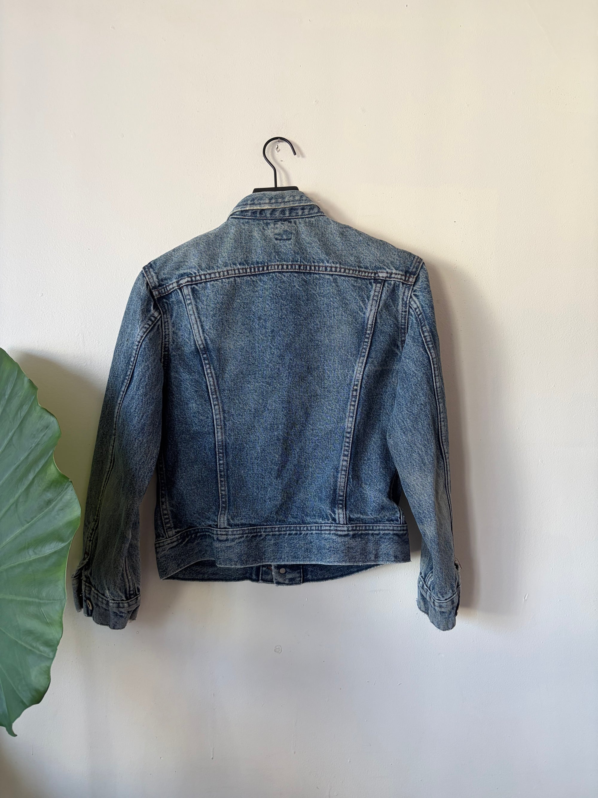 80s Distressed Lee Denim Jacket