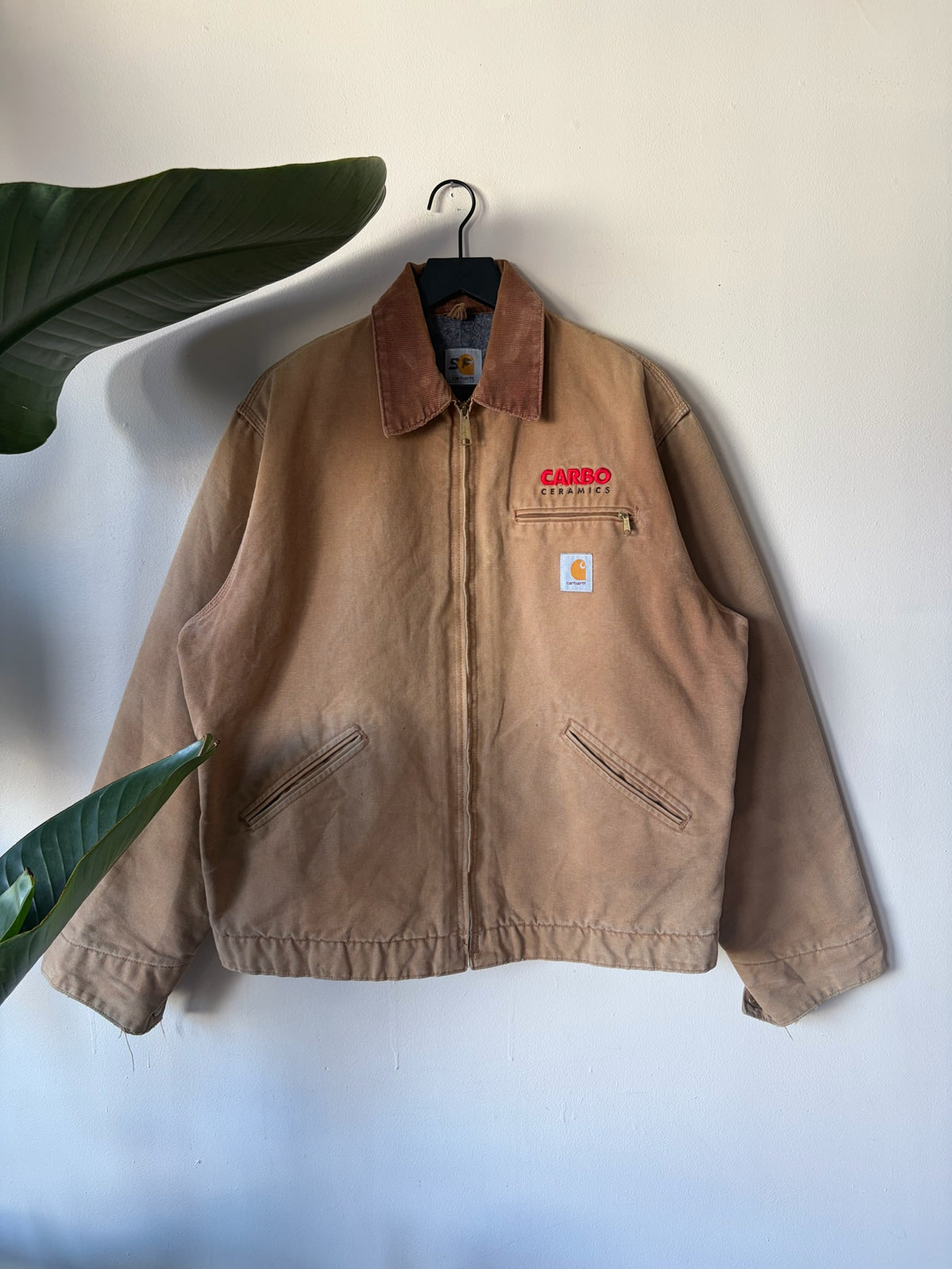 90s Tan Carhartt Detroit Jacket