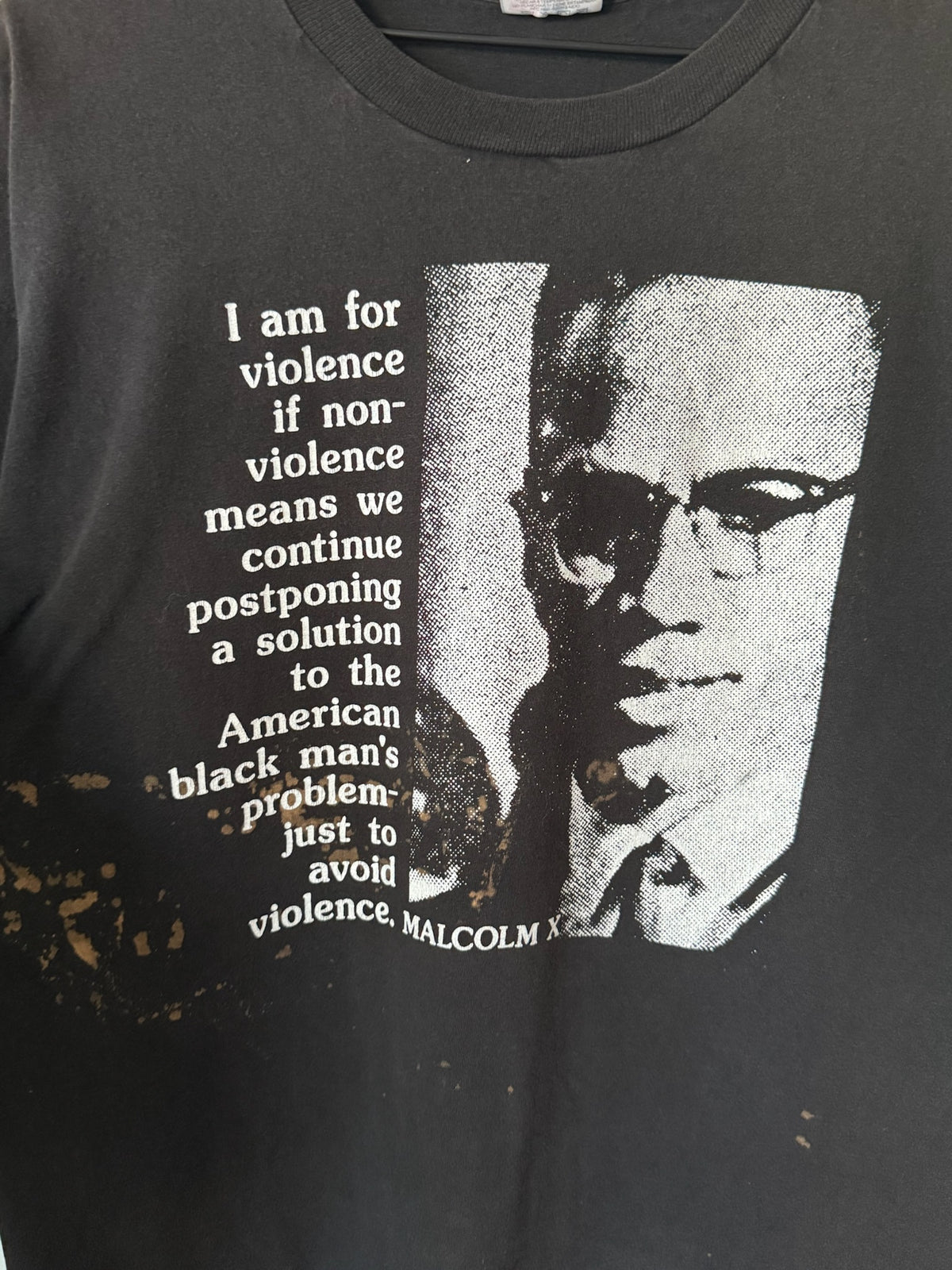90s Malcolm X Quote Shirt