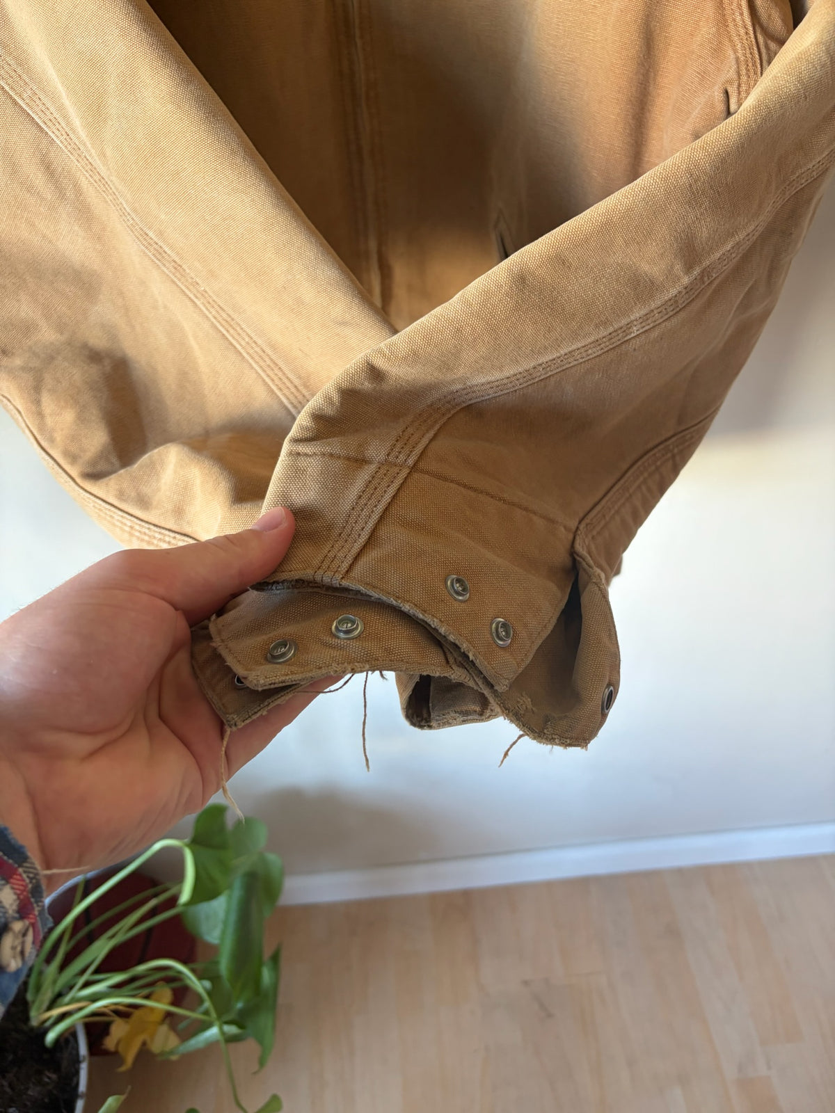 90s Tan Carhartt Detroit Jacket
