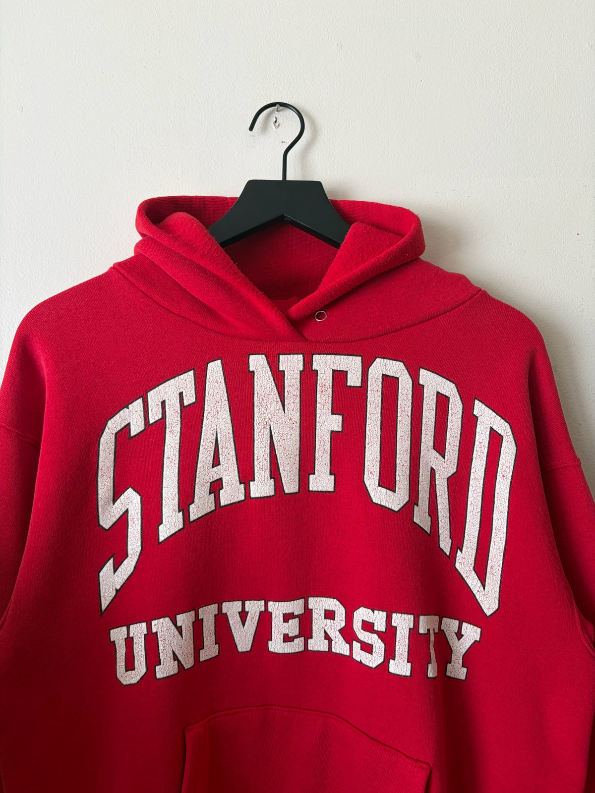 90s Faded Red Stanford Hoodie