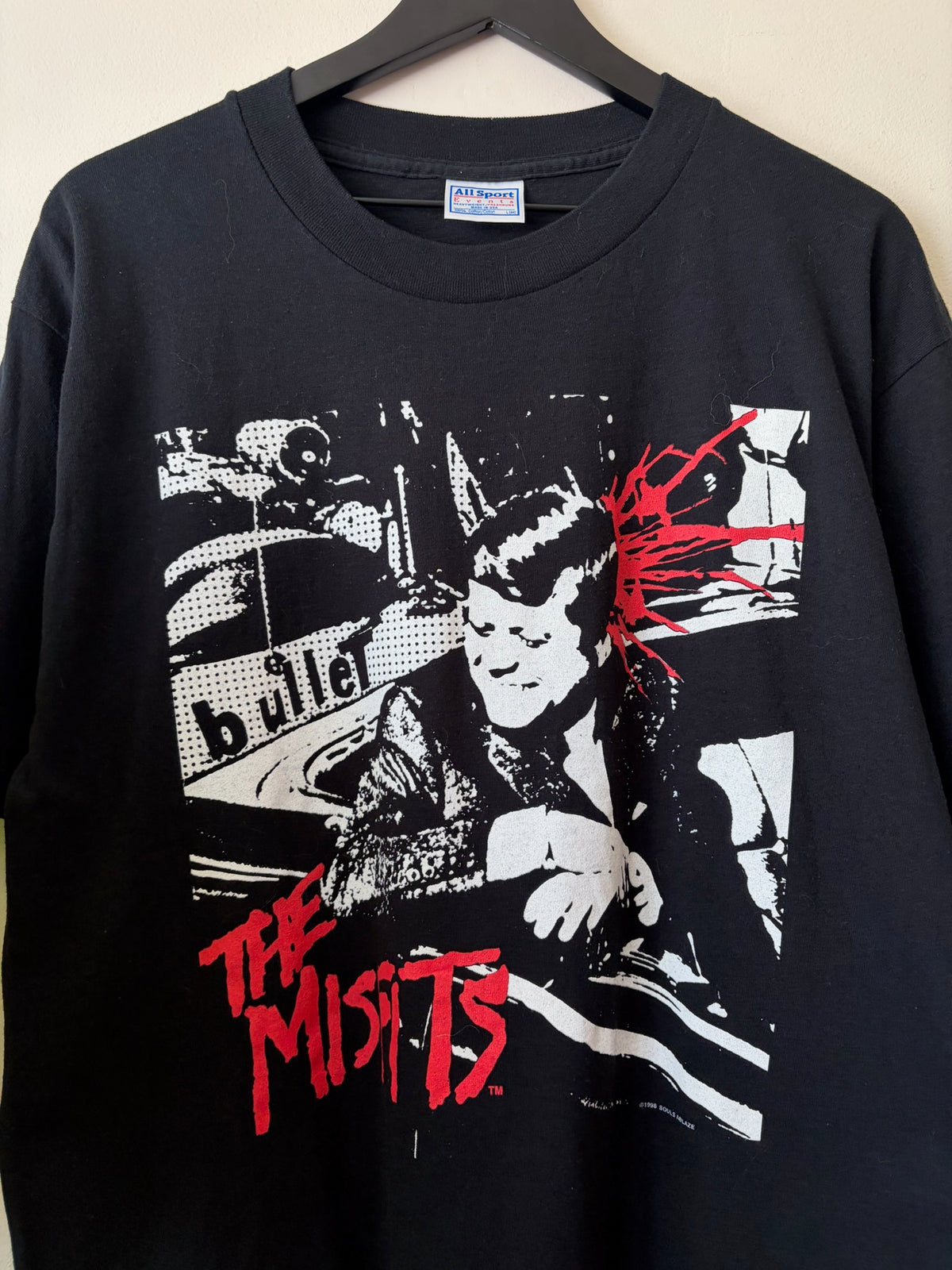 1998 Misfits JFK "Better Dead On Red" Shirt