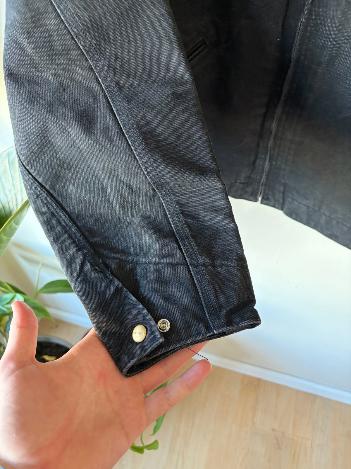 90s "Dick" Black Carhartt Detroit Jacket