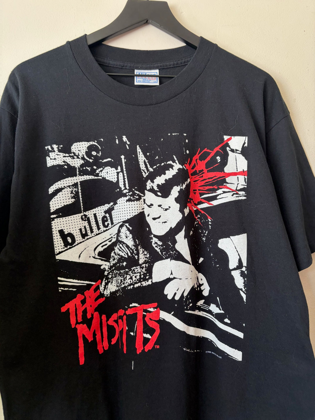 1998 Misfits JFK "Better Dead On Red" Shirt