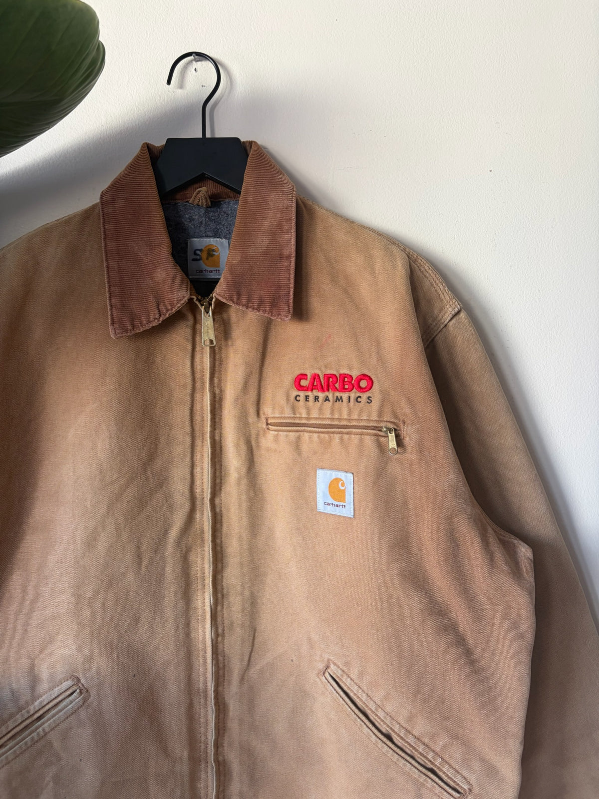 90s Tan Carhartt Detroit Jacket