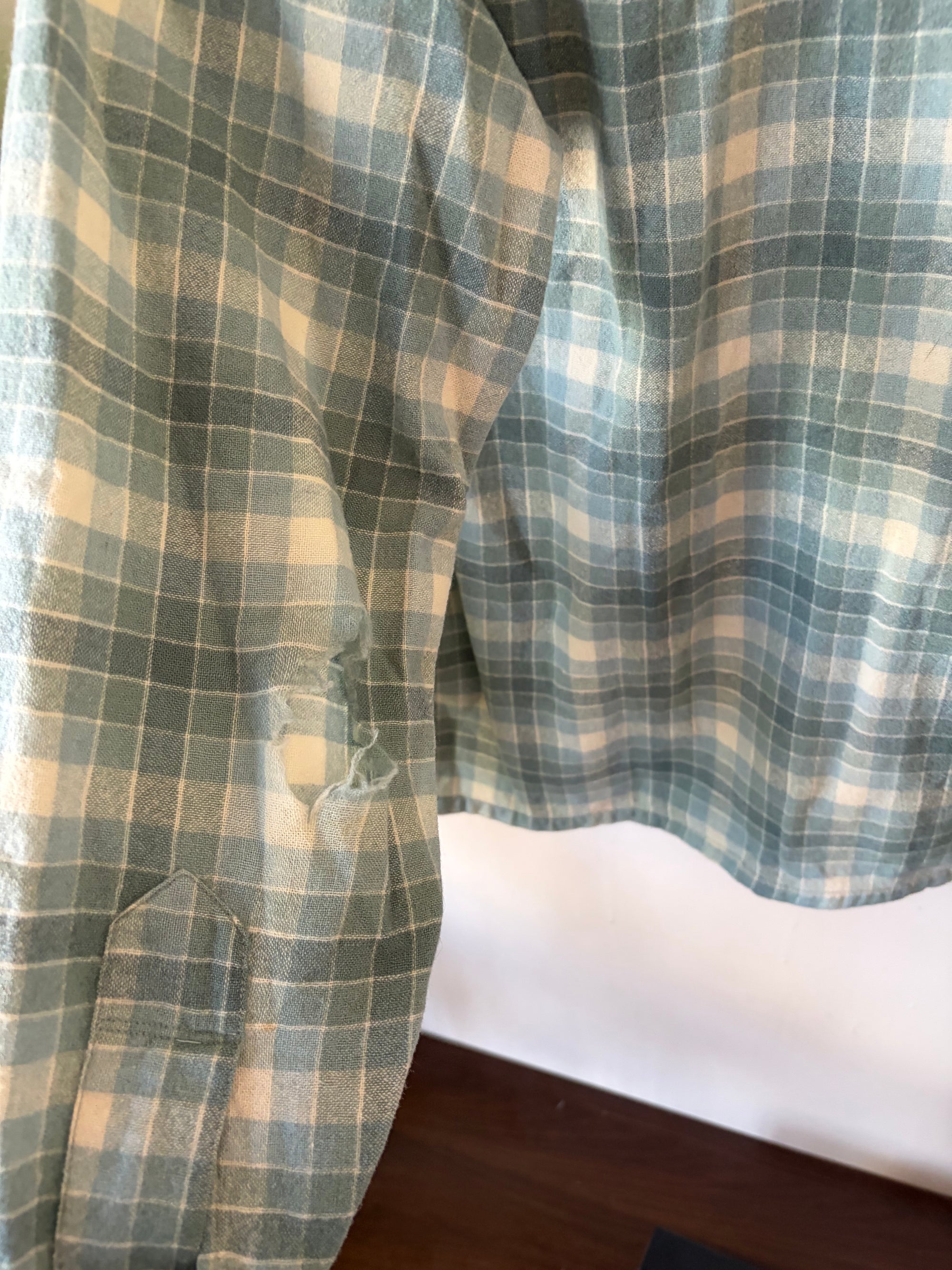 70s Pendleton Loop Collar Wool Flannel
