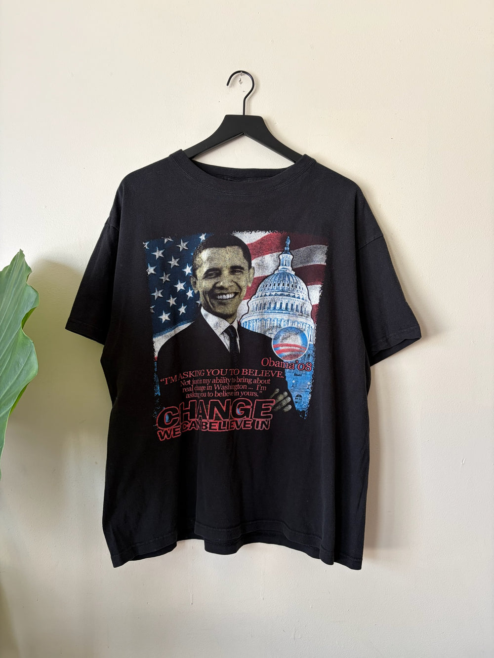 2000s Obama Faded Shirt