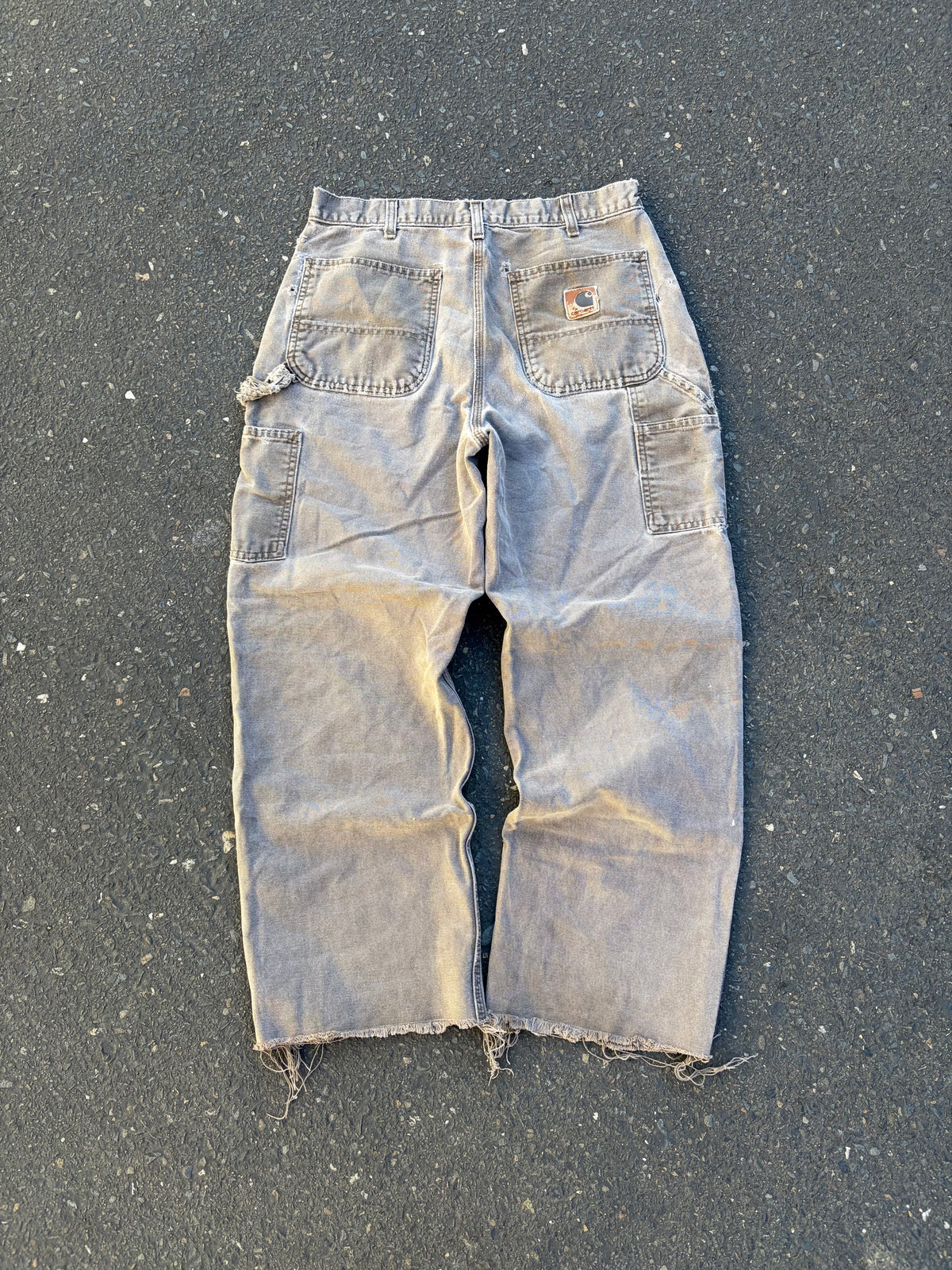 90s Faded Brown Carhartt Carpenter Pants
