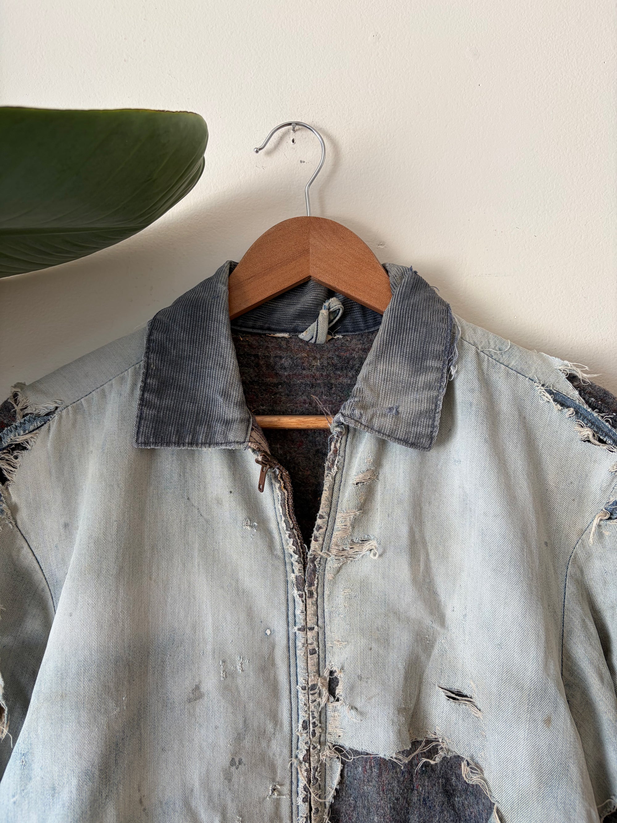 50s Thrashed Denim Detroit Jacket