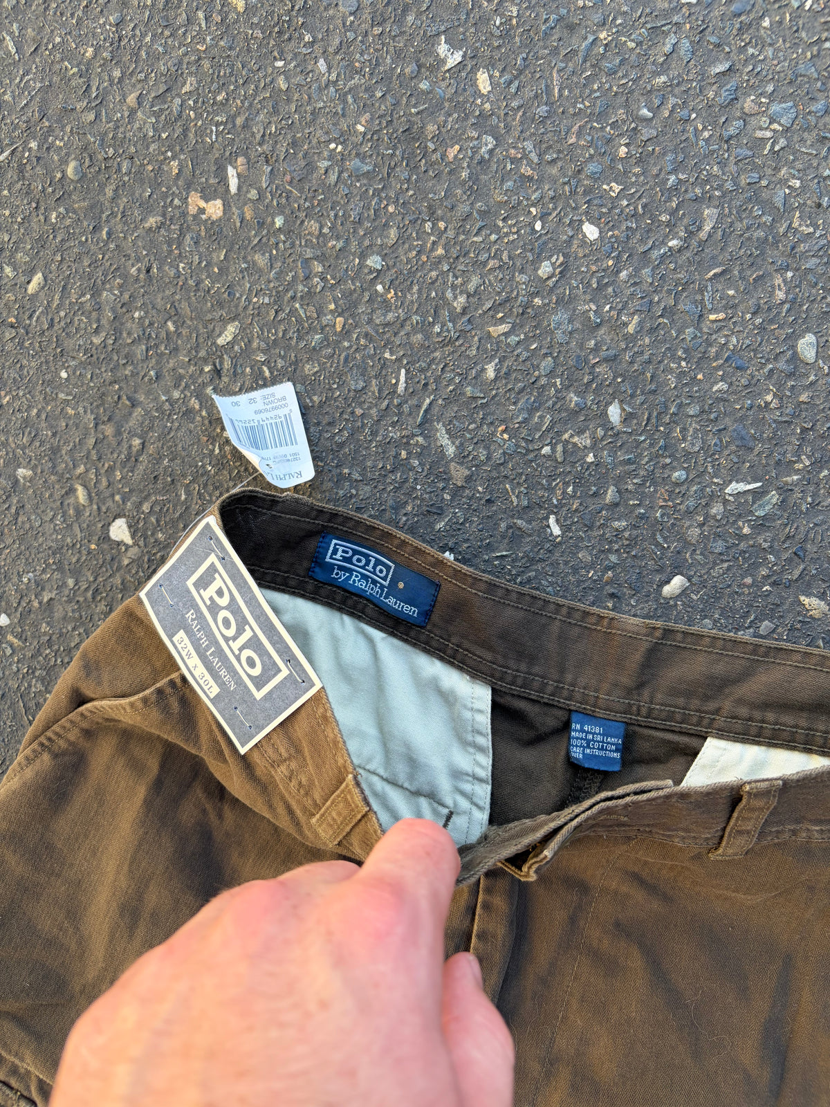90s Deadstock Polo Ralph Lauren Cargo Pants