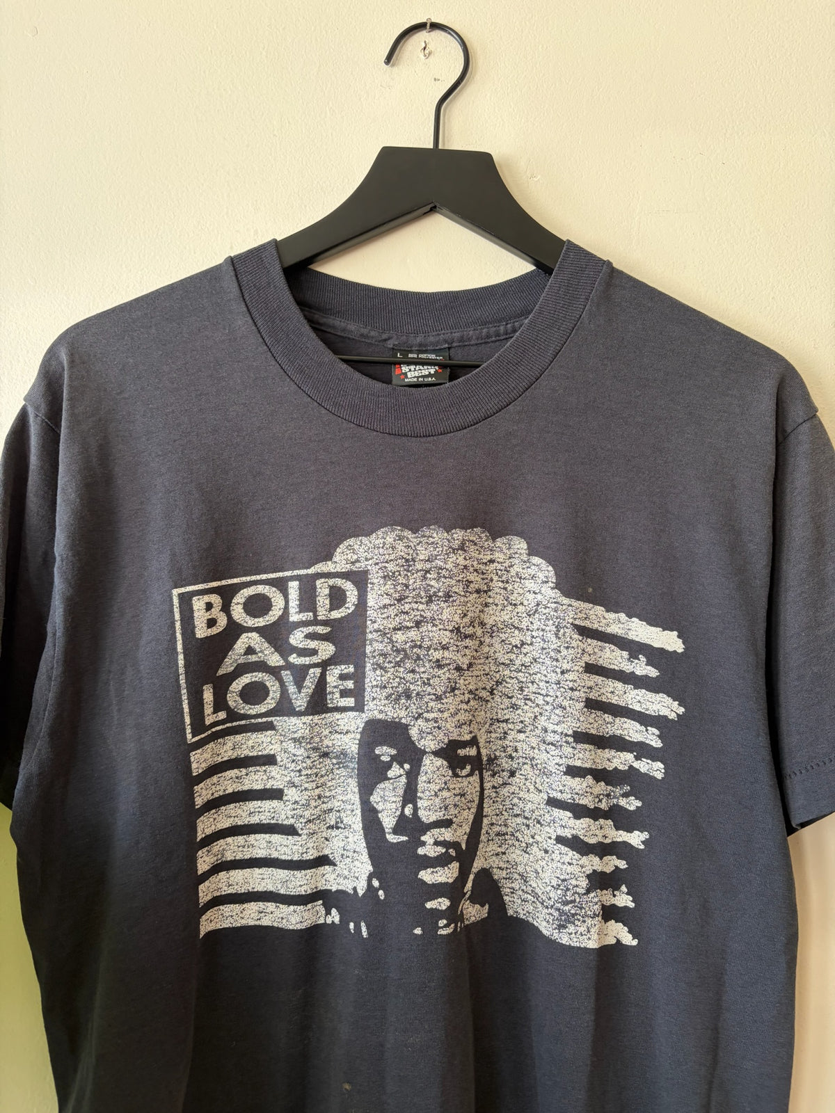 80s Jimi Hendrix "Bold As Love" Shirt