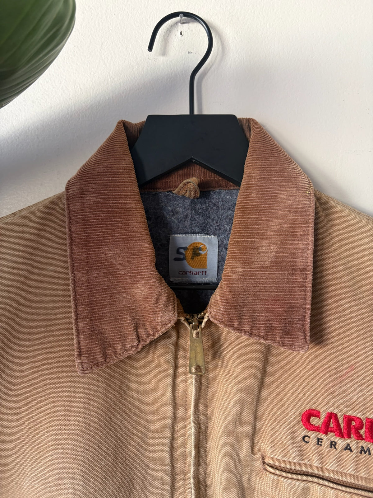90s Tan Carhartt Detroit Jacket