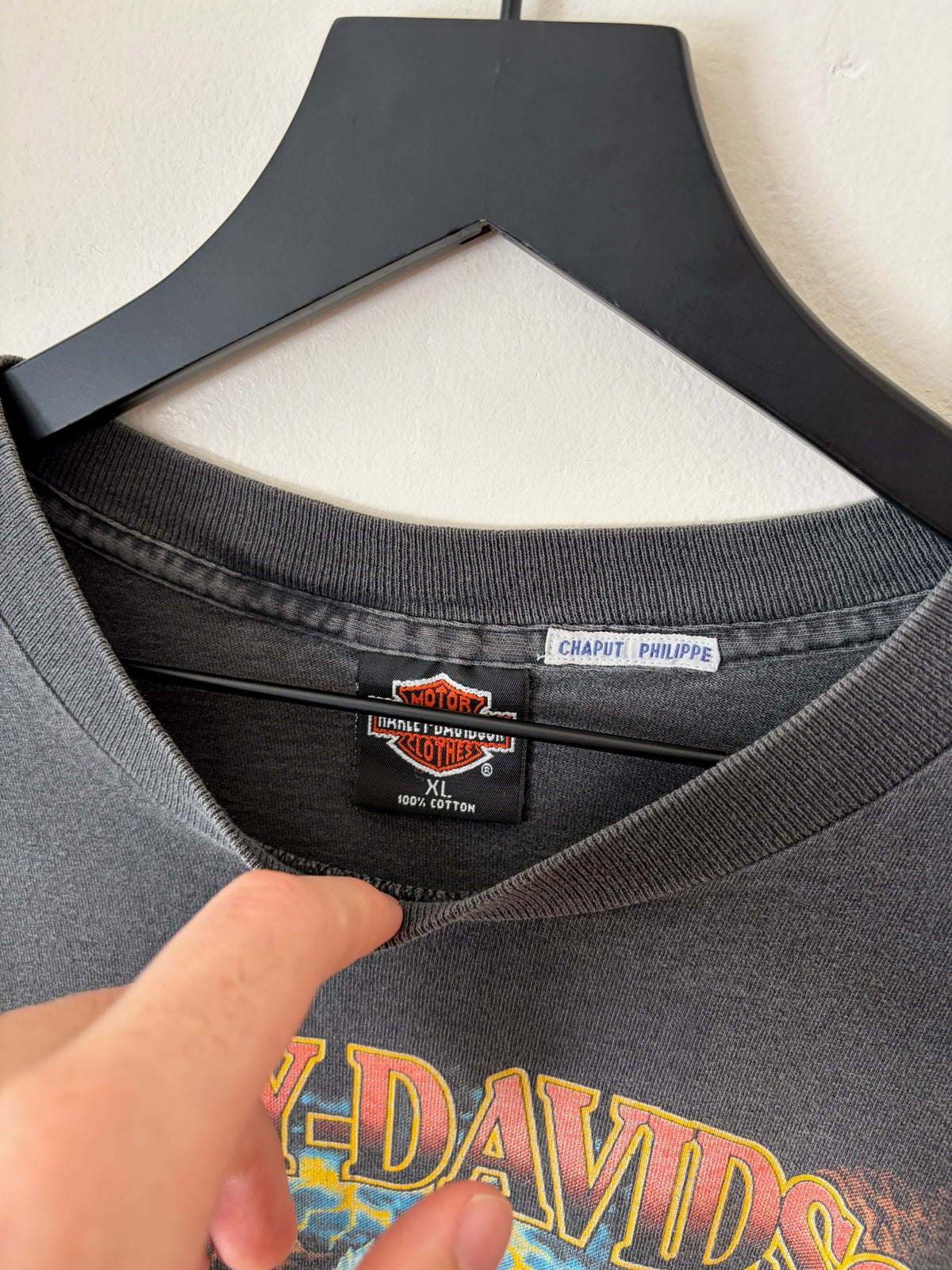 90s Faded Harley Davidson Eagle Shirt