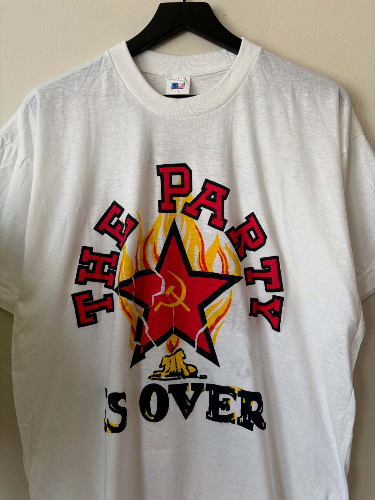 90s “The Party Is Over” USSR Shirt