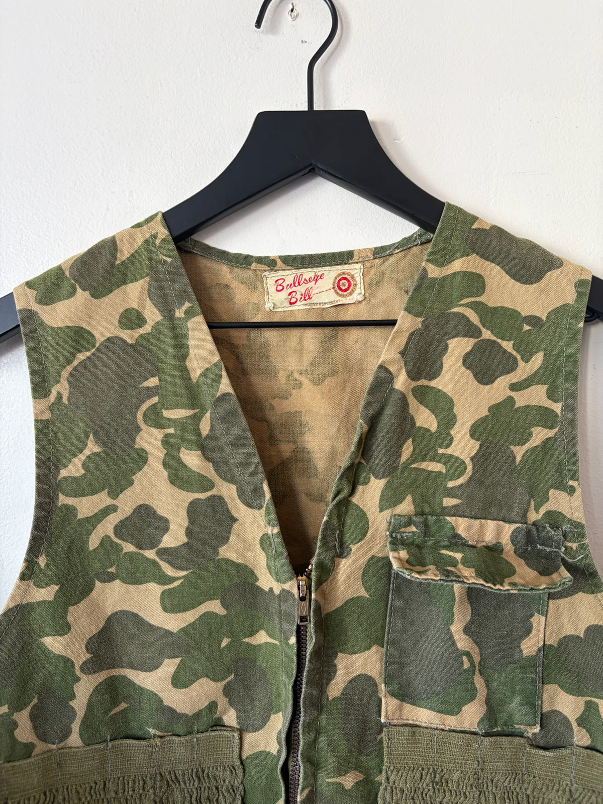 60s Bullseye Bill Duck Camo Vest