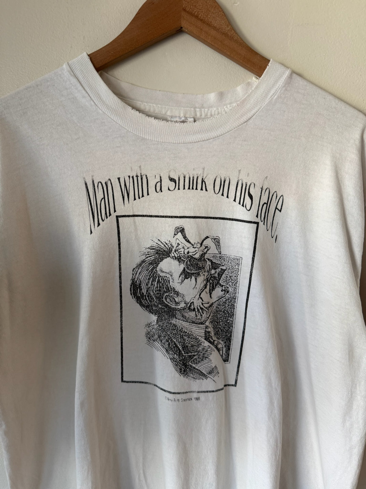 90s Man With a Smirk On His Face Shirt