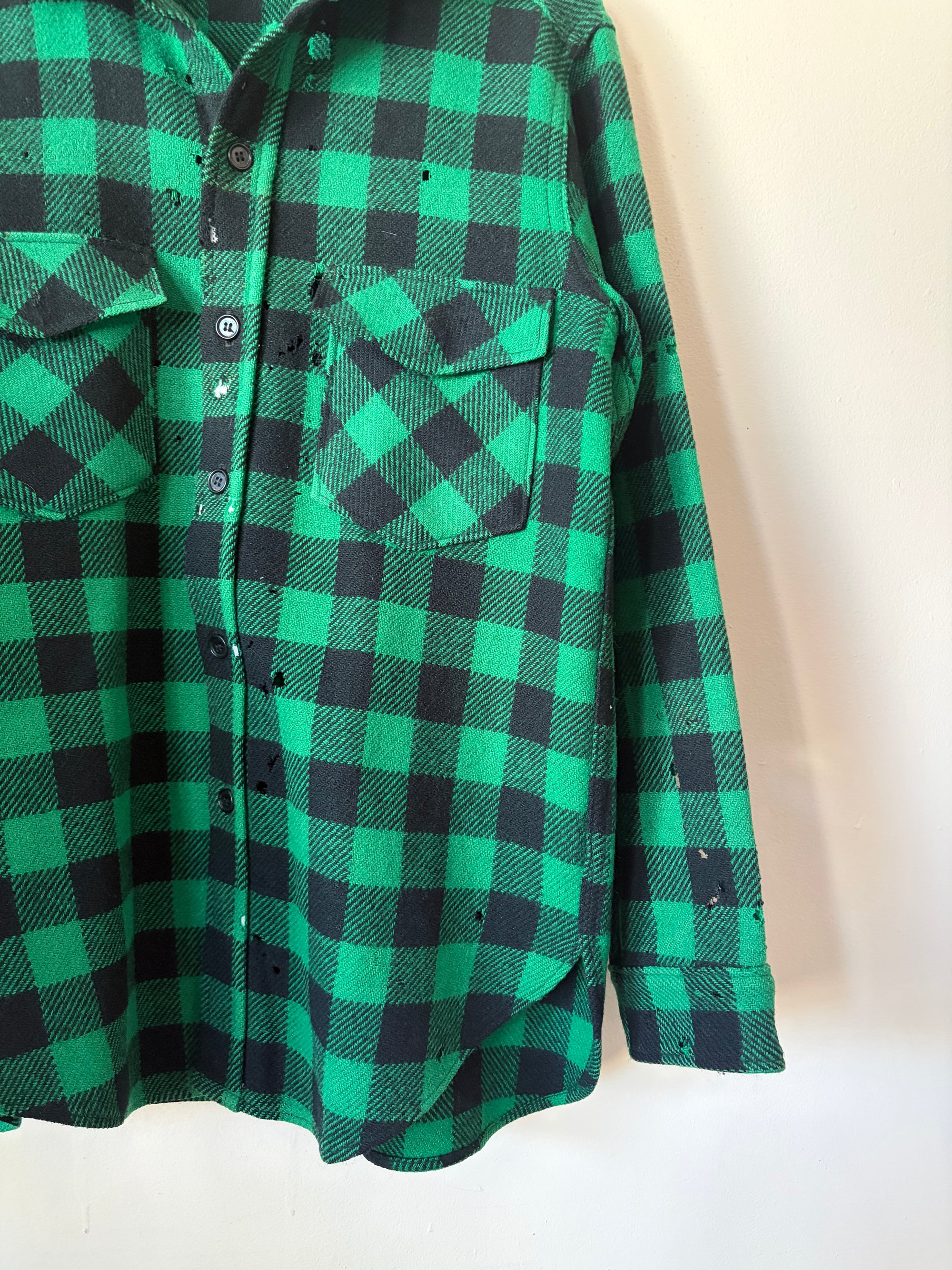80s LL Bean Wool Flannel