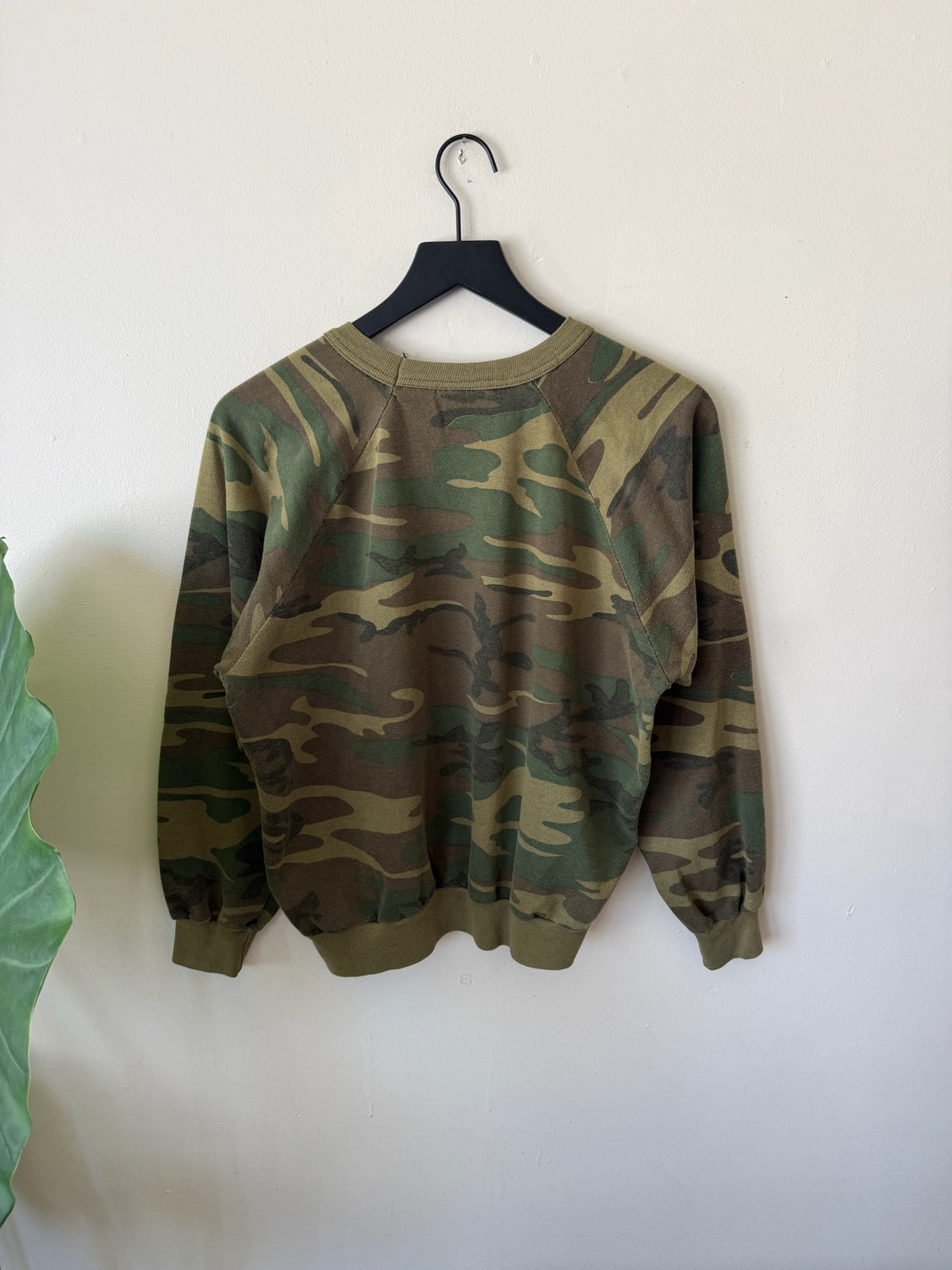 90s Camo Crewneck