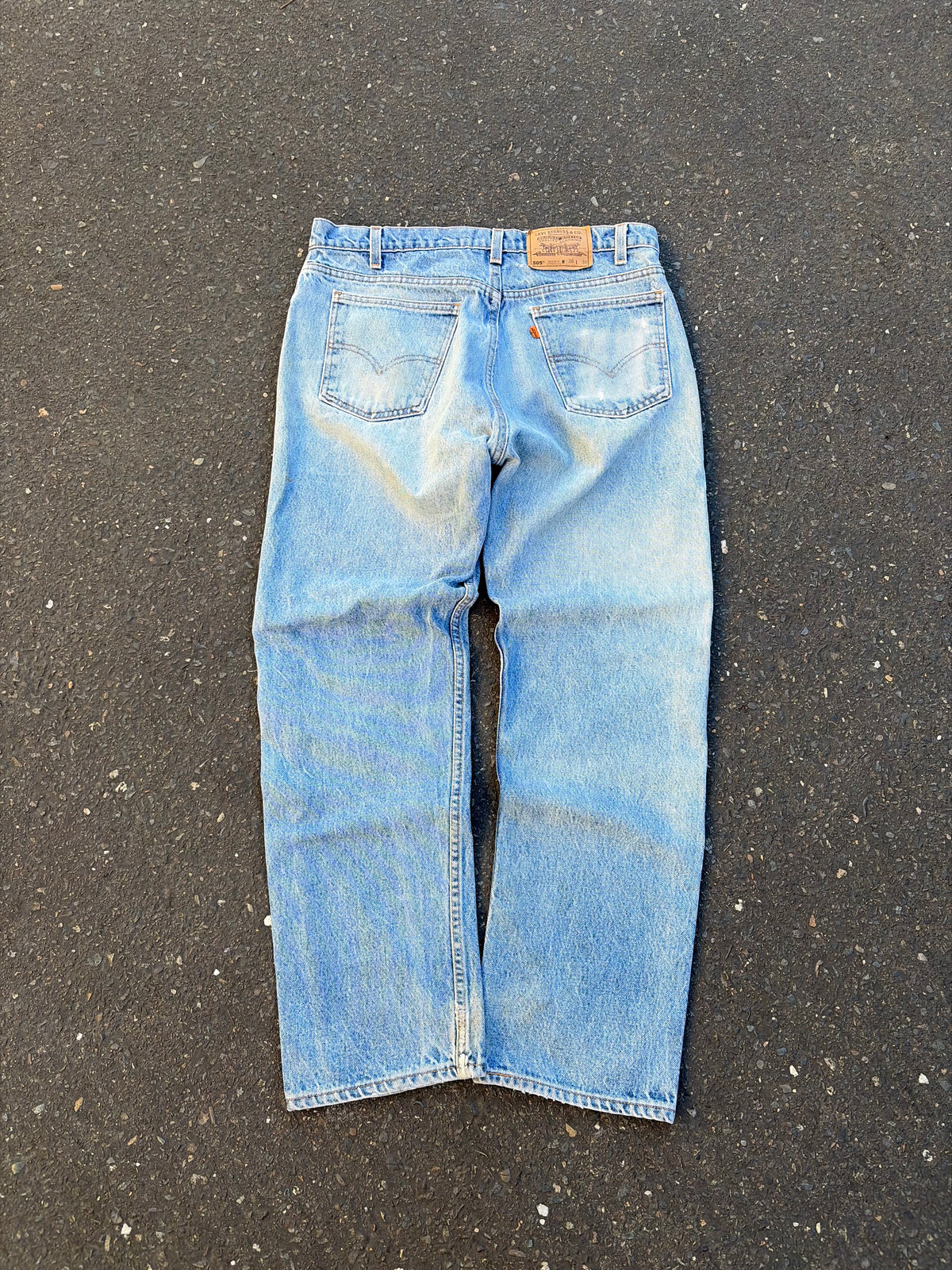 90s Levis 505 Orange Tab Jeans