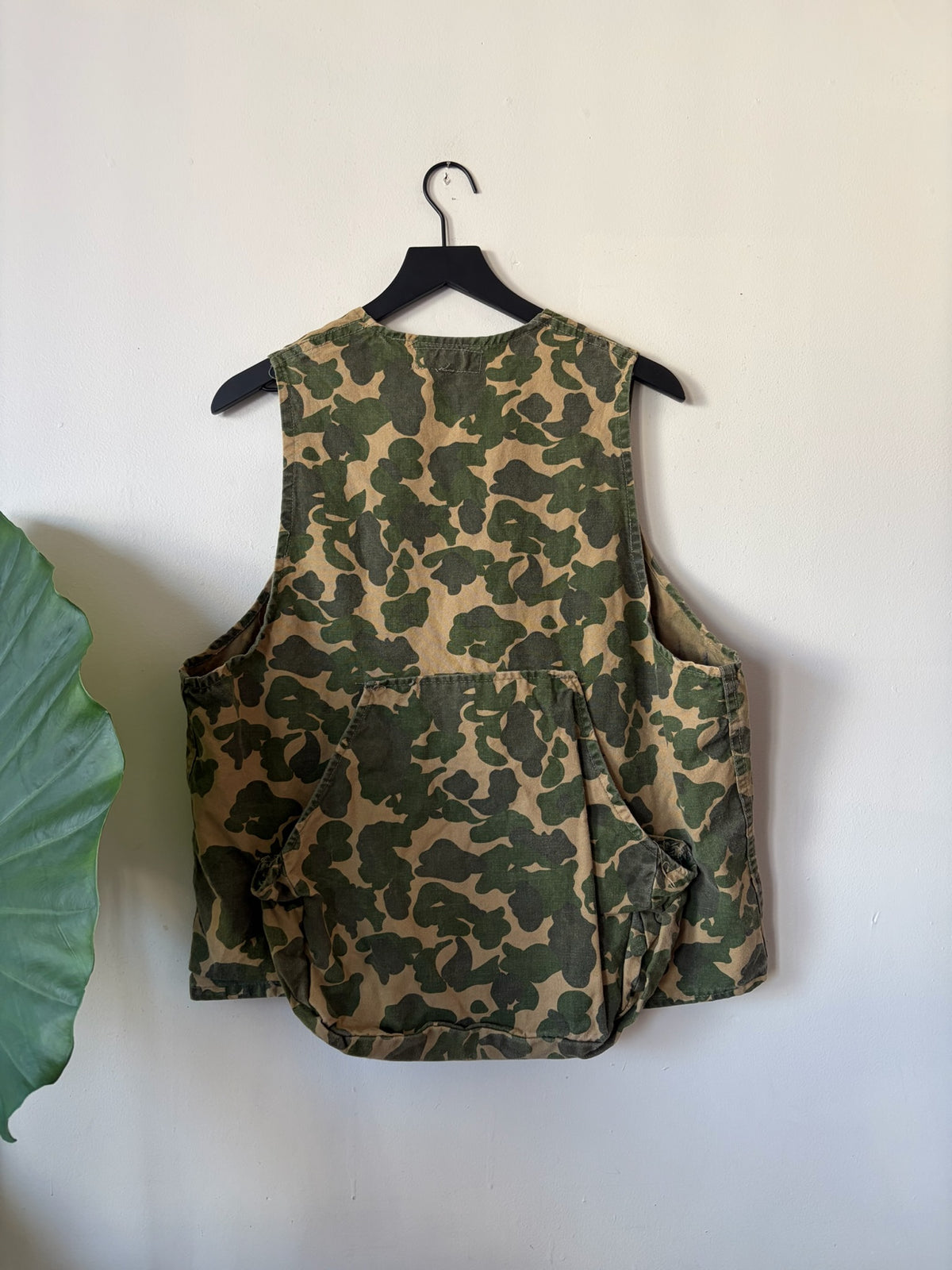 60s Bullseye Bill Duck Camo Vest