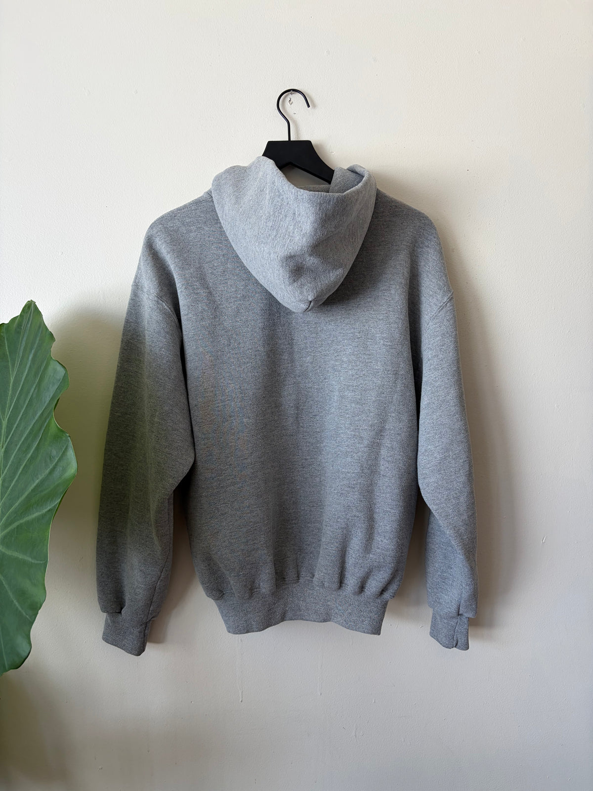90s Made in USA Grey Russell Athletic Zip Up Hoodie