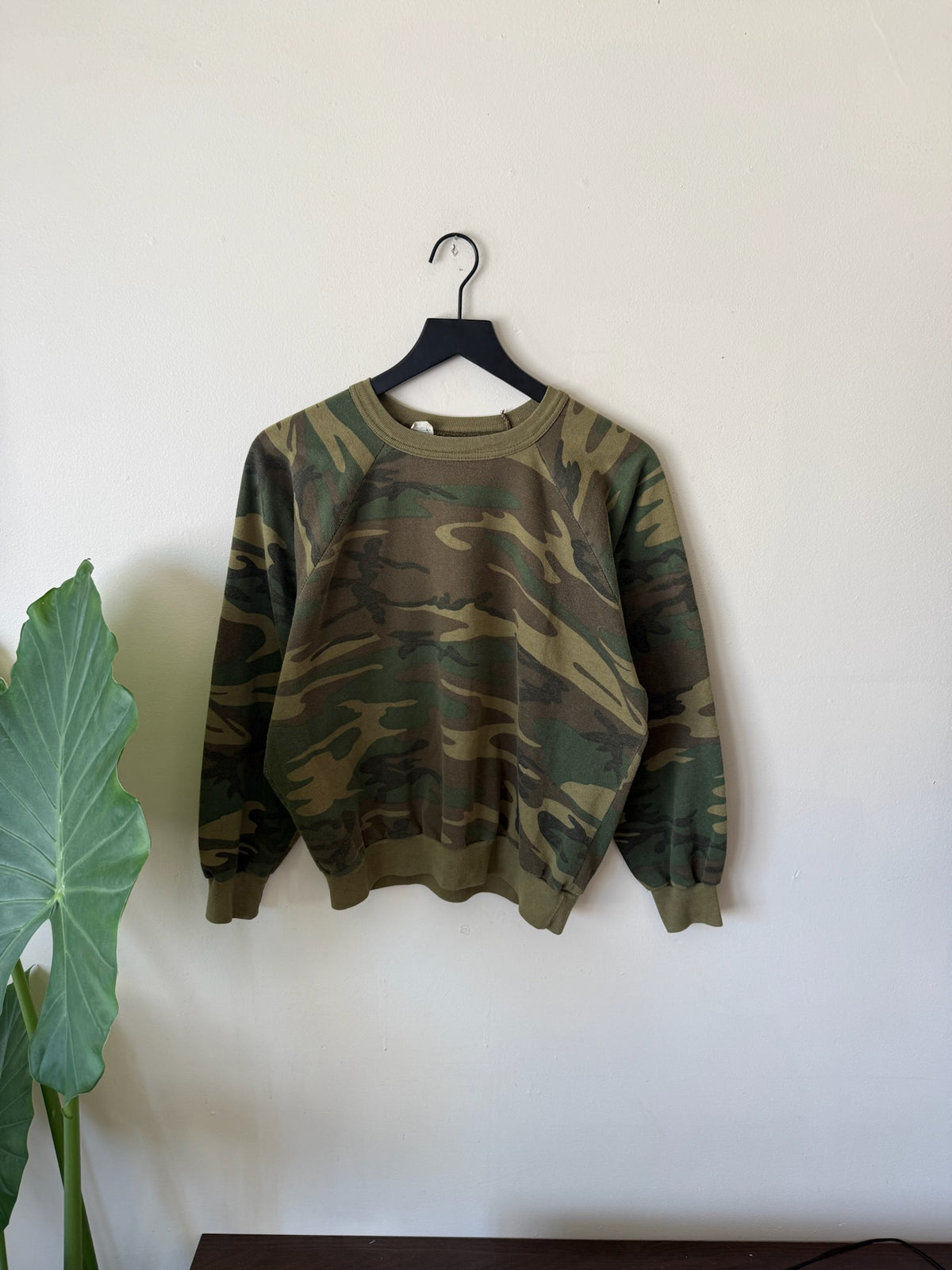 90s Camo Crewneck