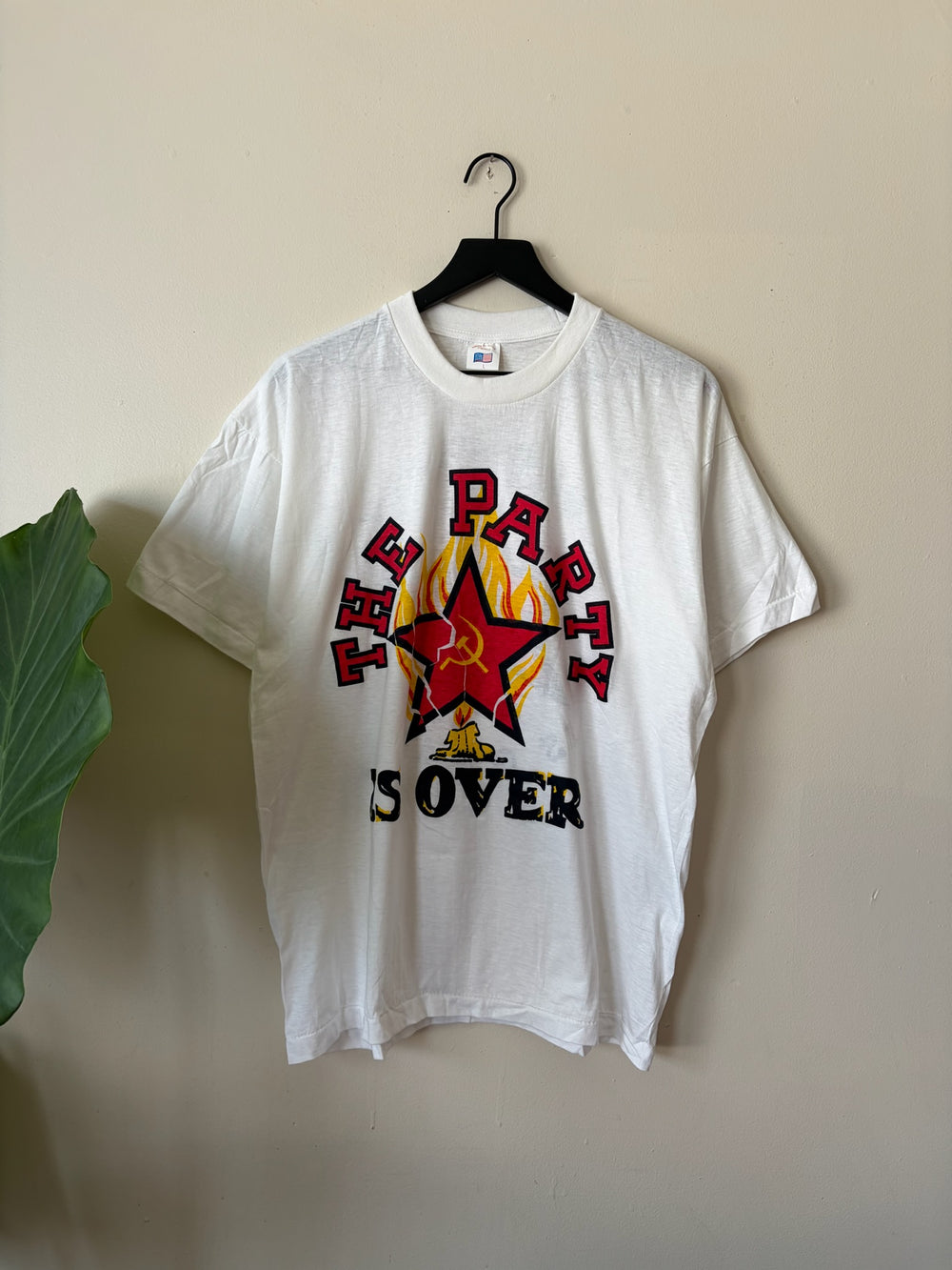 90s “The Party Is Over” USSR Shirt