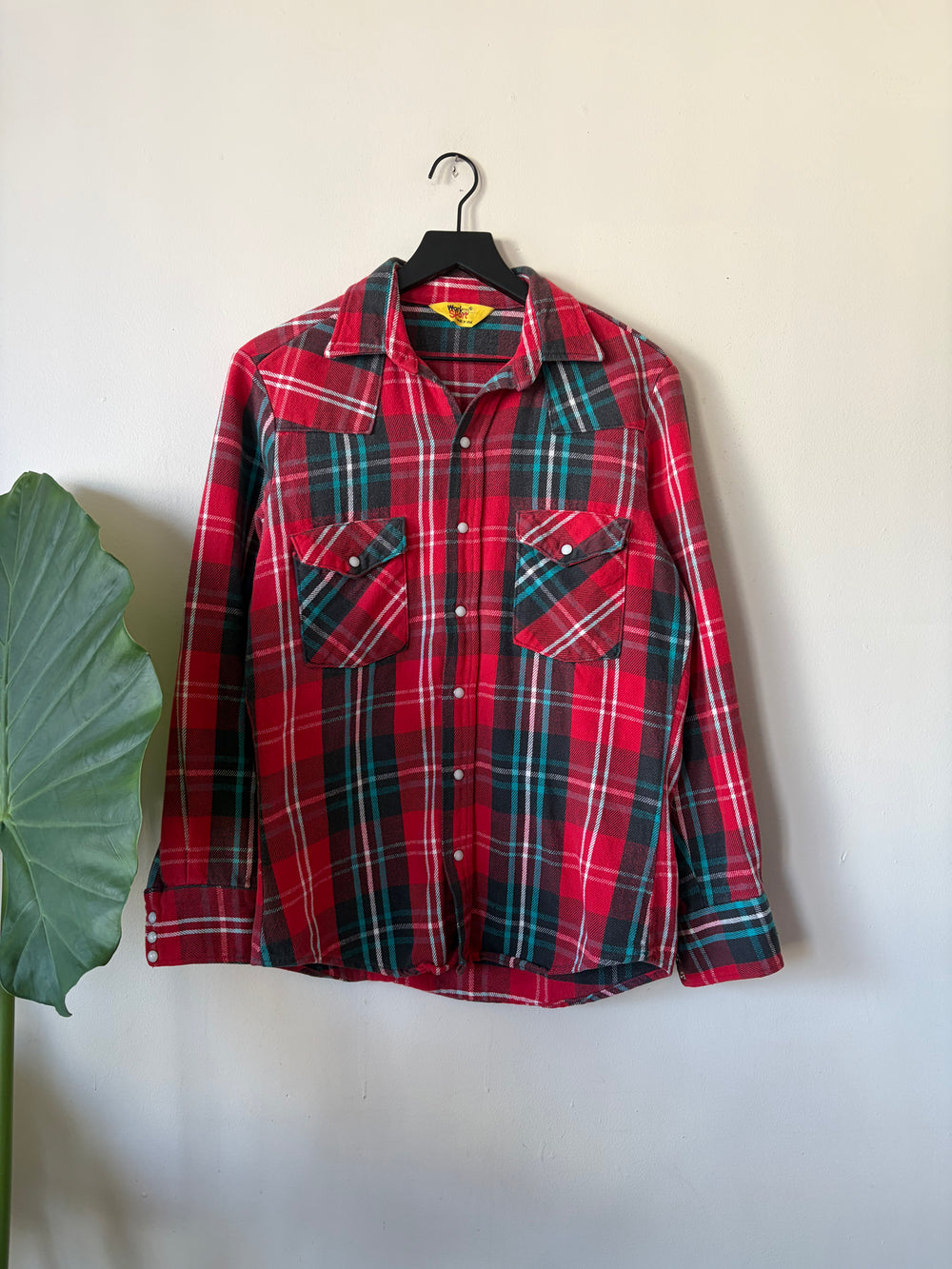 80s Worksport Cotton Flannel